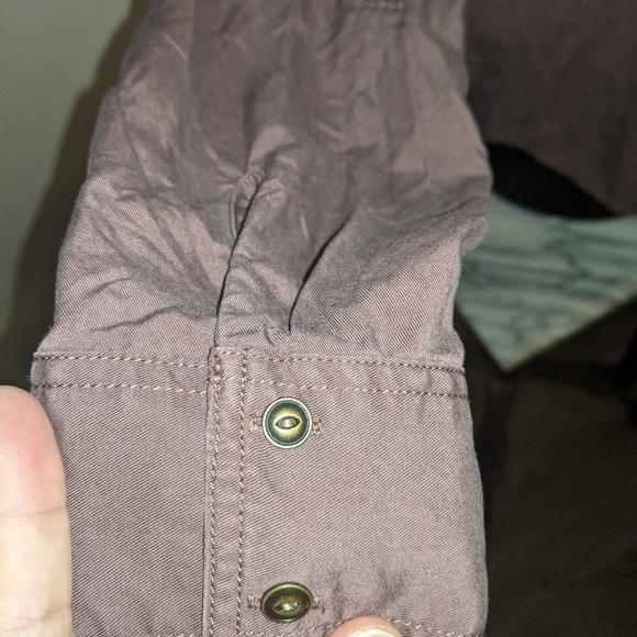 Express lace up front shirt - Picture 2 of 4